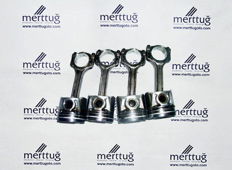 Piston Segman Piston Kolu (Takım) - Polo 1995 - 1.6 Motor