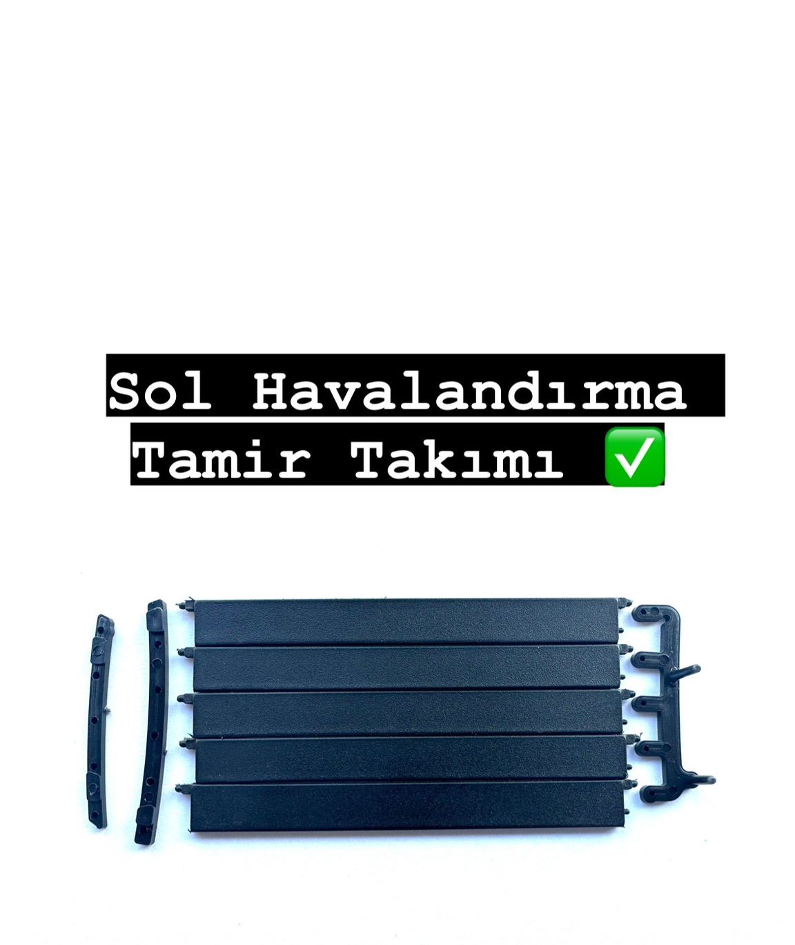 Bora Sol Havalandırma Izgara Takımı ( Sadece Ön Petekler )